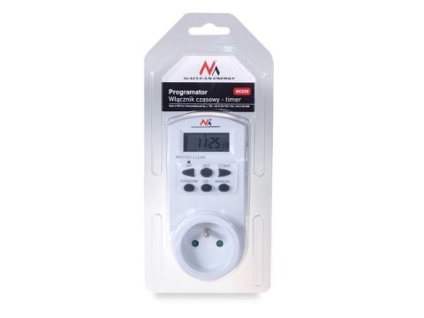 Włącznik czasowy - timer cyfrowy GreenBlue, 16 programów, max 240 programów, GB105 Włącznik czasowy - timer cyfrowy GreenBlue, 16 programów, max 240 programów, GB105