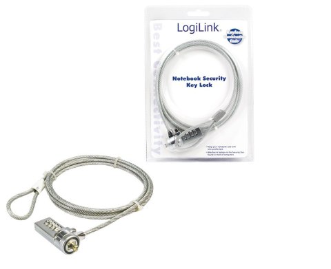 Notebook Security Lock w/ Combination - 1.5 m Notebook Security Lock w/ Combination - 1.5 m