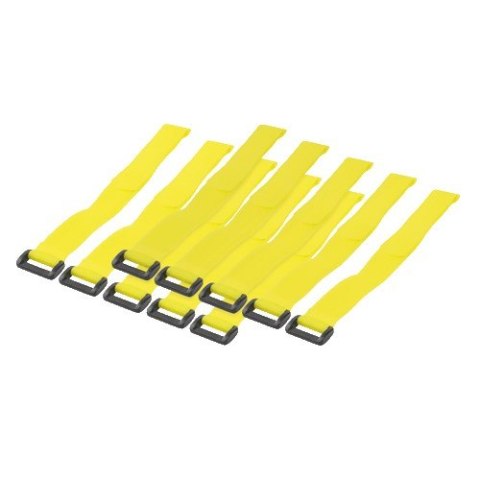 OPASKI RZEPOWE 30CM 10SZT ŻÓŁTE OPASKI RZEPOWE 30CM 10SZT ŻÓŁTE