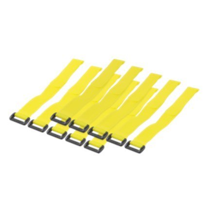 OPASKI RZEPOWE 30CM 10SZT ŻÓŁTE OPASKI RZEPOWE 30CM 10SZT ŻÓŁTE