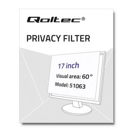 Qoltec Filtr prywatyzujący RODO 17