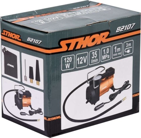 STHOR KOMPRESOR / SPRĘŻARKA MINI 12V 120W 35LPM STHOR KOMPRESOR / SPRĘŻARKA MINI 12V 120W 35LPM