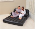 Sofa 2-os 5w1 188x152x64cm z pompkš B75056 24084
