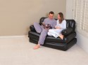 Sofa 2-os 5w1 188x152x64cm z pompkš B75056 24084