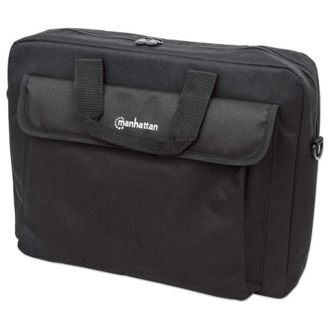 Torba na Laptopa 15.6 Cali z Paskiem Czarna London Torba na Laptopa 15.6 Cali z Paskiem Czarna London