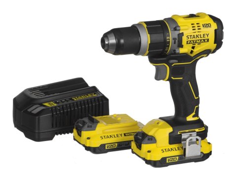Bezszczotk wiert-wkrętarka udar 18v fatmax v20 2x2,0ah kufer Bezszczotk wiert-wkrętarka udar 18v fatmax v20 2x2,0ah kufer