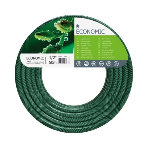CELLFAST WĄŻ OGRODOWY ECONOMIC ROZMIAR: 1/2" DŁUGOŚĆ: 50m