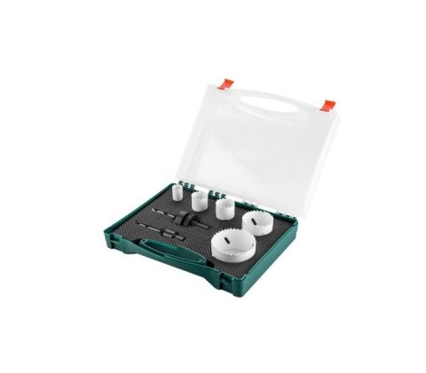 Otwornice bi-metalowe 19-68 mm, zestaw 7 szt. Otwornice bi-metalowe 19-68 mm, zestaw 7 szt.