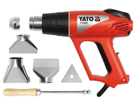 YATO OPALARKA 70~550°C 2000W Z AKSESORIAMI 82291 YATO OPALARKA 70~550°C 2000W Z AKSESORIAMI 82291