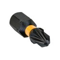 Dewalt udarowe końcówki wkrętarskie torsion pzx25 mm torsion