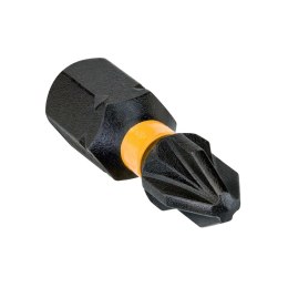 Dewalt udarowe końcówki wkrętarskie torsion pzx25 mm torsion
