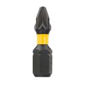 Dewalt udarowe końcówki wkrętarskie torsion pzx25 mm torsion
