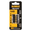Dewalt udarowe końcówki wkrętarskie torsion pzx25 mm torsion