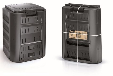 PROSPERPLAST KOMPOSTOWNIK 220L CZARNY COMPOGREEN WOODY PROSPERPLAST KOMPOSTOWNIK 220L CZARNY COMPOGREEN WOODY