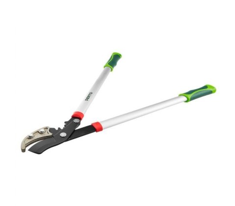 Sekator do gałęzi kowadełkowy 710 mm, średnica cięcia 42 mm, uchwyty aluminiowe Sekator do gałęzi kowadełkowy 710 mm, średnica cięcia 42 mm, uchwyty aluminiowe