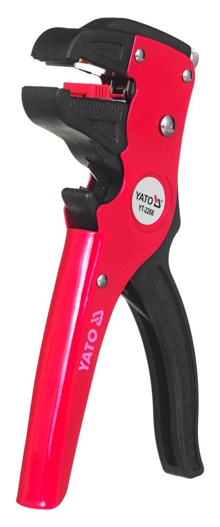YATO ŚCIĄGACZ IZOLACJI AUTOMATYCZNY 175mm, 0,2 do 4 mm2 2268 YATO ŚCIĄGACZ IZOLACJI AUTOMATYCZNY 175mm, 0,2 do 4 mm2 2268