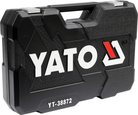 YATO ZESTAW KLUCZY 1/4" , 3/8" , 1/2" 128 elem. 38872 YATO ZESTAW KLUCZY 1/4" , 3/8" , 1/2" 128 elem. 38872