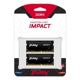 32GB DDR4-2666MHZ CL15 SODIMM/(KIT OF 2) 1GX8 FURY IMPACT