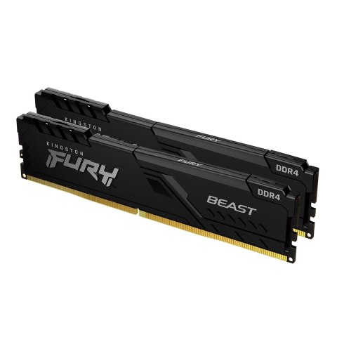 32GB DDR4-2666MHZ CL16 DIMM/(KIT OF 2) 1GX8 FURY BEAST BLACK 32GB DDR4-2666MHZ CL16 DIMM/(KIT OF 2) 1GX8 FURY BEAST BLACK