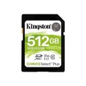 512GB SDXC CANVAS SELECT PLUS/100R C10 UHS-I U3 V30