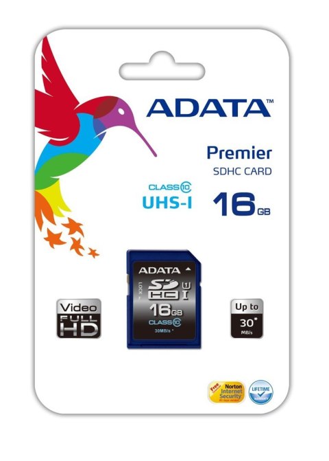 ADATA SDHC 16GB UHS-I CL10