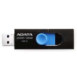 MEMORY DRIVE FLASH USB3 128GB/BLACK AUV320-128G-RBKBL ADATA