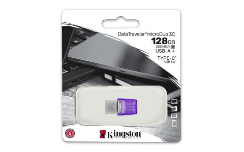 MEMORY DRIVE FLASH USB3.2/128GB DTDUO3CG3/128GB KINGSTON MEMORY DRIVE FLASH USB3.2/128GB DTDUO3CG3/128GB KINGSTON