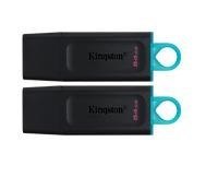 MEMORY DRIVE FLASH USB3.2/64GB DTX/64GB-2P KINGSTON MEMORY DRIVE FLASH USB3.2/64GB DTX/64GB-2P KINGSTON