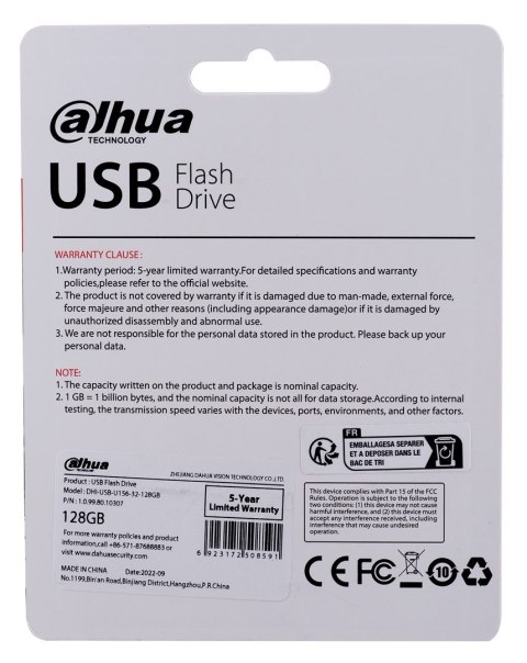 Pendrive 128GB DAHUA USB-U156-32-128GB Pendrive 128GB DAHUA USB-U156-32-128GB
