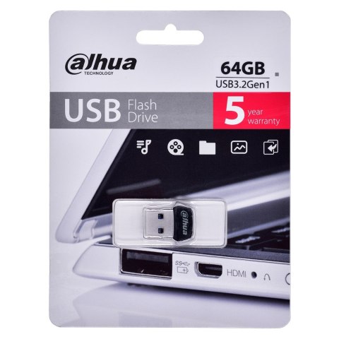 Pendrive 64GB DAHUA USB-U166-31-64G Pendrive 64GB DAHUA USB-U166-31-64G