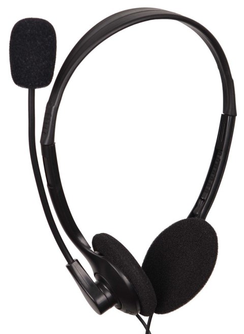 HEADSET STEREO/BLACK MHS-123 GEMBIRD