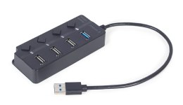 I/O HUB USB3 4PORT/UHB-U3P1U2P3P-01 GEMBIRD