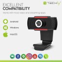 Kamera USB Internetowa FullHD 1080p z Mikrofonem Techly
