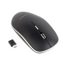 MOUSE USB-C OPTICAL WRL BLACK/SILENT MUSW-4BSC-01 GEMBIRD