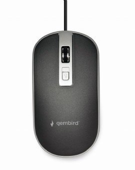 MOUSE USB OPTICAL BLACK/SILVER/MUS-4B-06-BS GEMBIRD MOUSE USB OPTICAL BLACK/SILVER/MUS-4B-06-BS GEMBIRD
