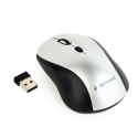 MYSZ USB OPTICAL WRL BLACK SILVER MUSW-4B-02-BS GEMBIRD