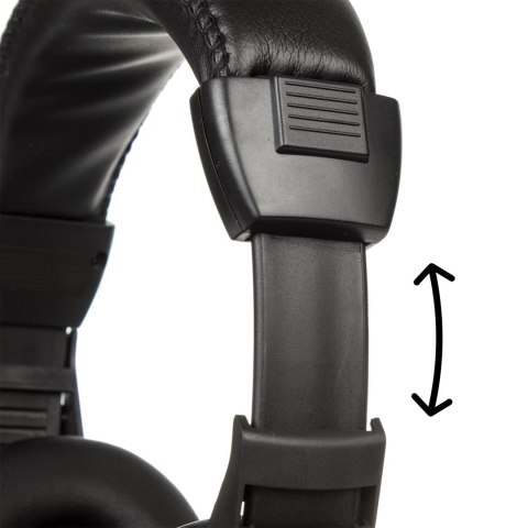 Nauszne słuchawki USB plug&play z mikrofonem Audiocore AC862, dł. kabla 1,5m do pracy zdalnej Nauszne słuchawki USB plug&play z mikrofonem Audiocore AC862, dł. kabla 1,5m do pracy zdalnej