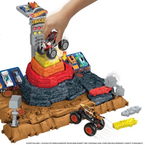 PROMO Hot Wheels Monster Trucks Arena Smashers - Piramida demolki Bone Shakera HNB96 p2 MATTEL PROMO Hot Wheels Monster Trucks Arena Smashers - Piramida demolki Bone Shakera HNB96 p2 MATTEL