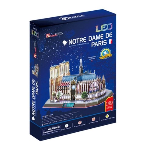 Puzzle 3D Katedra Notre Dame 149el 20509 DANTE p12 Puzzle 3D Katedra Notre Dame 149el 20509 DANTE p12