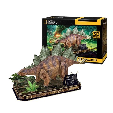 Puzzle 3D Stegozaur National Geographic DS1054 Cubic Fun Puzzle 3D Stegozaur National Geographic DS1054 Cubic Fun