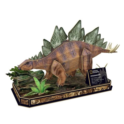 Puzzle 3D Stegozaur National Geographic DS1054 Cubic Fun Puzzle 3D Stegozaur National Geographic DS1054 Cubic Fun