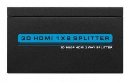 Qoltec Aktywny rozdzielacz Splitter HDMI 1x2 v.1.3b Qoltec Aktywny rozdzielacz Splitter HDMI 1x2 v.1.3b