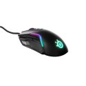Seria SteelSeries | Mysz do gier | Optyczny | Przewodowe | Czarny | Tak | Rywal 5