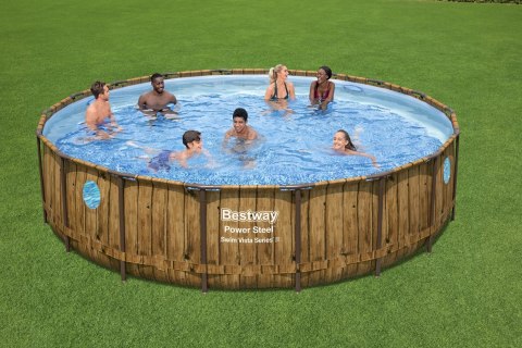 Bestway Basen Stelażowy Power Steel Swim Vista Series 5.49x1.22m 56977 Bestway Basen Stelażowy Power Steel Swim Vista Series 5.49x1.22m 56977