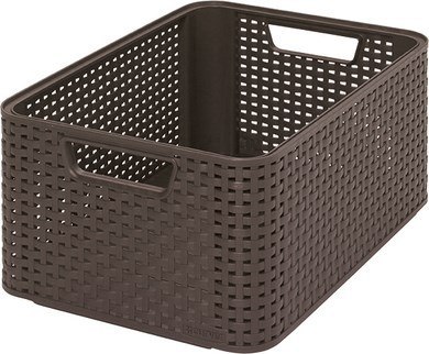 CURVER KOSZYK M 18L /CIEMNY BRĄZ CURVER KOSZYK M 18L /CIEMNY BRĄZ