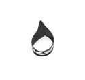 Guma do ćwiczeń Thorn Fit resistance band 500x50x1,25 mm heavy czarna