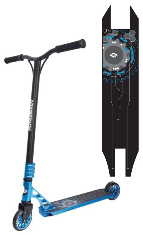Hulajnoga Schildkrot Flipwhip czarno-niebieska 510401