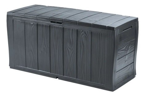 KETER SKRZYNIA OGRODOWA-BALKONOWA SHERWOOD 270 L GRAFIT KETER SKRZYNIA OGRODOWA-BALKONOWA SHERWOOD 270 L GRAFIT