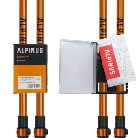 Kijki trekkingowe Alpinus Monte Rosa pomarańczowe NX43599 (stary produkt) Kijki trekkingowe Alpinus Monte Rosa pomarańczowe NX43599 (stary produkt)