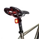 Lampka LED Maclean, Rowerowa tylna, Sensor zmierzchu, USB AUTO STOP COB, Max.125lm, Acu 450mAh, MCE355